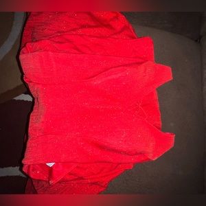 Camille La Vie Cherry Red Prom Dress